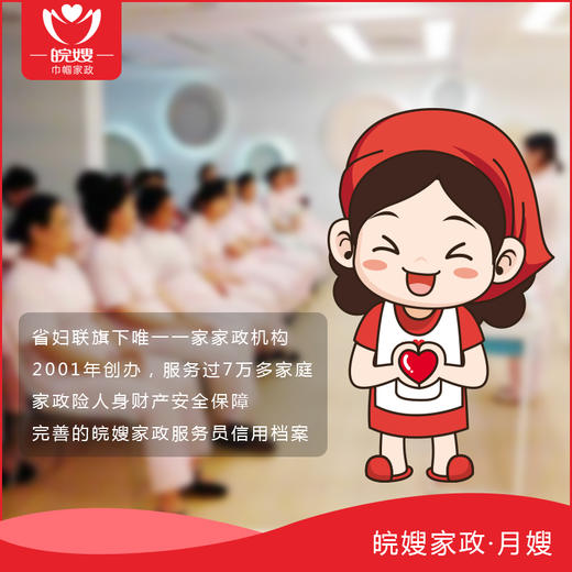 安徽皖嫂巾帼家政 月嫂（母婴护理）服务 商品图1