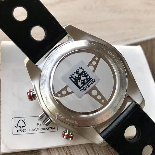 原单品质TISSOT  天梭，新款T100运动系列男表，陶瓷圈口，多功能六针，原装瑞士ETA石英机芯，全部原装配件组装，认准细节。表径42mm。一表一号，三码一表，全套专柜包装。 商品图6