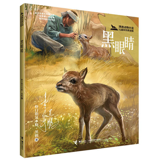 黑鹤动物小说儿童彩绘拼音版·黑眼睛 商品图0