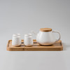 《蕴》 | 亮光白瓷，光泽细腻 | 1茶壶+4茶杯+1茶盘 茶具套装 商品缩略图0