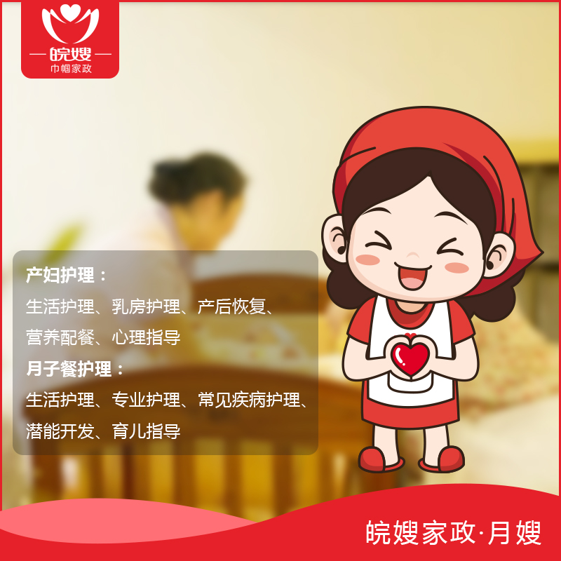 安徽皖嫂巾帼家政 月嫂（母婴护理）服务