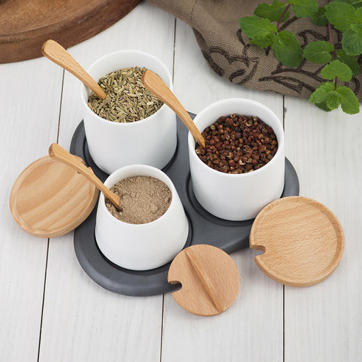 《灶味》陶瓷调味罐 | 让灶台的古老文化与现代美食相结合 商品图4