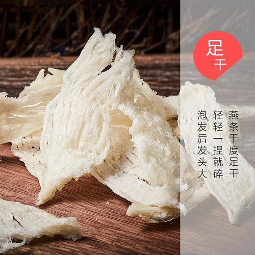 【保税】燕之纯燕窝 孕妇营养滋补 大燕条燕窝马来西亚原装进口溯源燕窝盏条 滋补营养 养生干燕窝条 20克装 商品图4