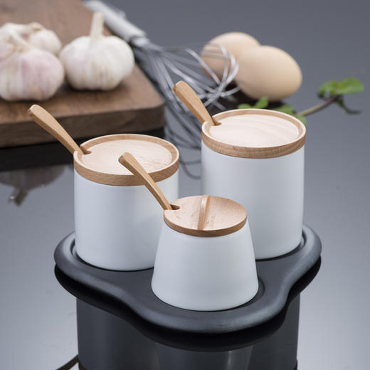 《灶味》陶瓷调味罐 | 让灶台的古老文化与现代美食相结合 商品图3