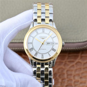 浪琴军旗系列双历L4.899.4.12.6尺寸38.5mm.中英文星期日历双显示.也可选择德文英文显示，正品一样的ETA2836-2机芯