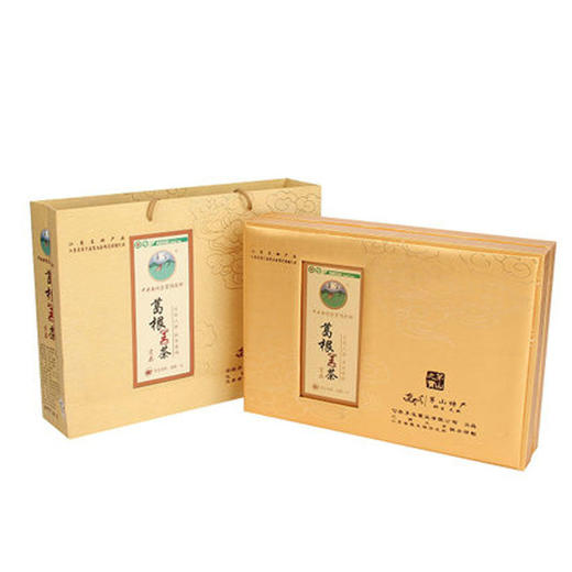 茅宝葛根茶 茅山特产 野生天然葛根茶 葛根丁 360g 礼盒装 贡品 包邮 商品图2