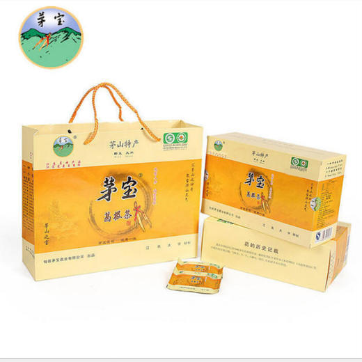 茅宝葛根茶 茅山特产 野生天然葛根茶 葛根丁 180g 软盒装 包邮 商品图1