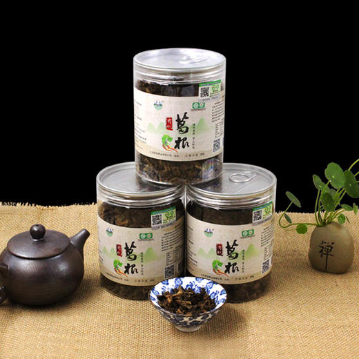 茅宝葛根茶 茅山特产 野生天然葛根茶 葛根丁 120g 罐装 商品图1