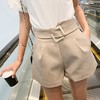 No.1 dara2019新款高腰阔腿短裤女潮流韩版显瘦休闲裤宽松a字短裤N09Y2J018 商品缩略图2