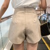 No.1 dara2019新款高腰阔腿短裤女潮流韩版显瘦休闲裤宽松a字短裤N09Y2J018 商品缩略图3