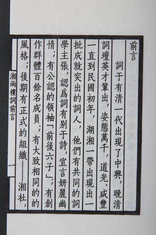 湖湘词派《湘雨楼词》—— 墨印本 商品图4