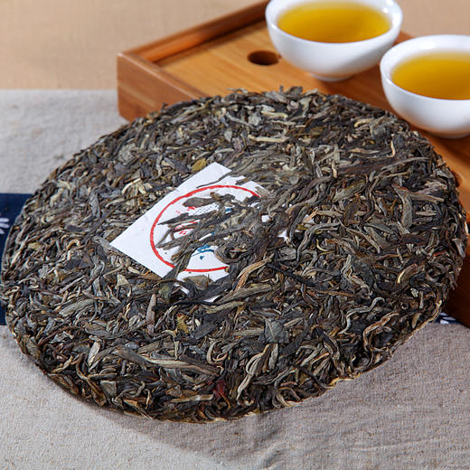 传奇会普洱生普 I 浓郁冰糖香 回甘耐泡 云南普洱茶生茶 冰岛普洱茶茶饼 357g 商品图2