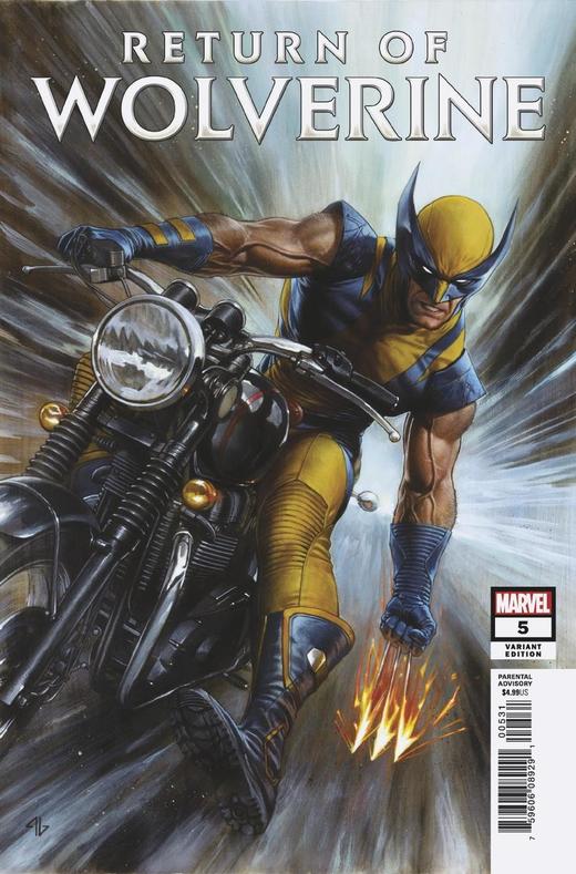 金刚狼归来 主刊 Return Of Wolverine（2018）变体 商品图0