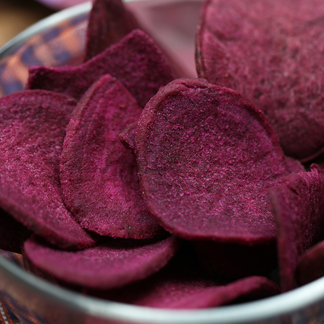 自然果实紫薯脆片80g