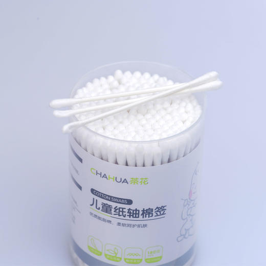 【茶花】儿童纸轴棉签 商品图2