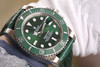 N劳力士V8和V8S版绿水鬼鳄鱼皮潜航者系列116610LV绿鬼，V8S表壳身和表带都采用了和专柜一致的904L钢材 商品缩略图3