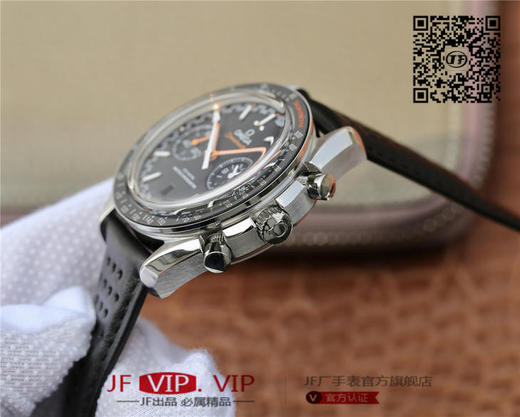 欧米茄赛车计时码表【SPEEDMASTER】采用7750改欧米茄9900计时机芯。男士腕表，皮表带，自动机械机芯，透底。 商品图6