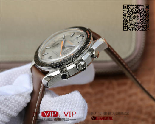 欧米茄赛车计时码表【SPEEDMASTER】采用7750改欧米茄9900计时机芯。男士腕表，皮表带，自动机械机芯，透底。 商品图6