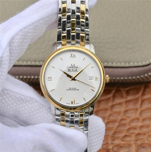 Vk欧米茄蝶飞系列，36.8毫米V2版到货 ！市场配件可以与正品通用的欧米茄！这才叫复刻.正品采用的2500机心 其实是用ETA2892基础机 商品图1