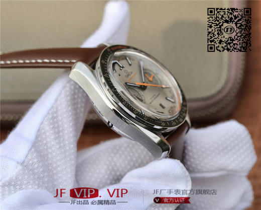 欧米茄赛车计时码表【SPEEDMASTER】采用7750改欧米茄9900计时机芯。男士腕表，皮表带，自动机械机芯，透底。 商品图5