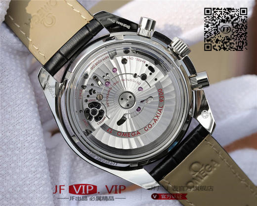 欧米茄赛车计时码表【SPEEDMASTER】采用7750改欧米茄9900计时机芯。男士腕表，皮表带，自动机械机芯，透底。 商品图8
