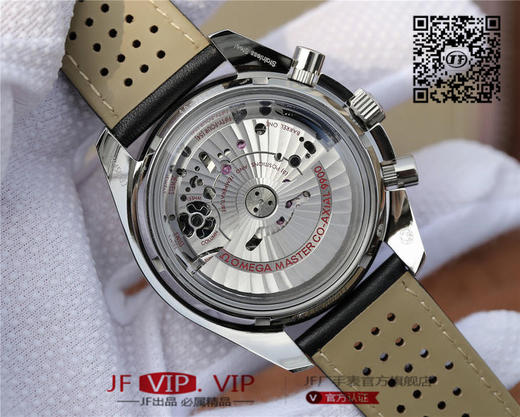 欧米茄赛车计时码表【SPEEDMASTER】采用7750改欧米茄9900计时机芯。男士腕表，皮表带，自动机械机芯，透底。 商品图8