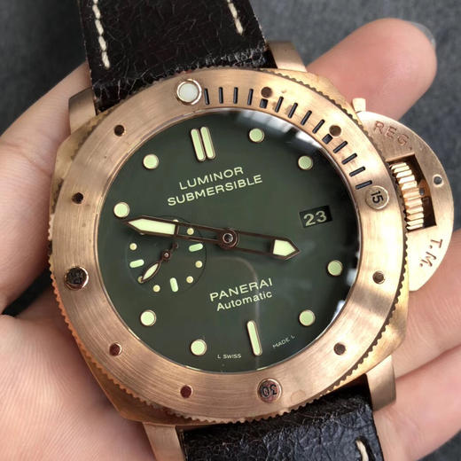 VS沛纳海Pam382 PAM00382升级V2版 青铜壳 男士腕表 表径47mm 商品图1