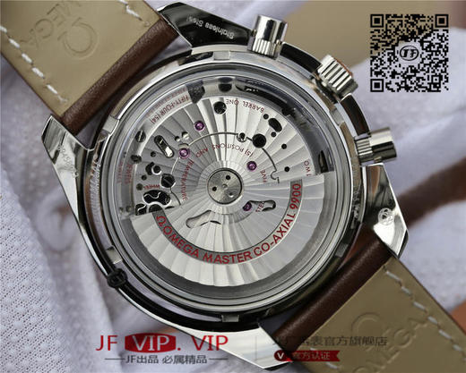 欧米茄赛车计时码表【SPEEDMASTER】采用7750改欧米茄9900计时机芯。男士腕表，皮表带，自动机械机芯，透底。 商品图8