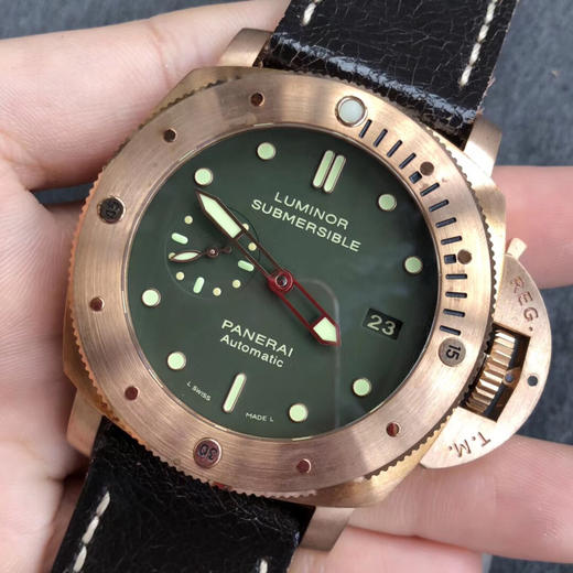 VS沛纳海Pam382 PAM00382升级V2版 青铜壳 男士腕表 表径47mm 商品图2