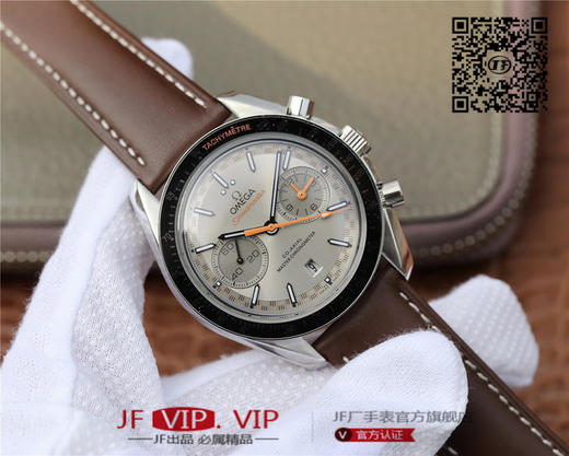 欧米茄赛车计时码表【SPEEDMASTER】采用7750改欧米茄9900计时机芯。男士腕表，皮表带，自动机械机芯，透底。 商品图2