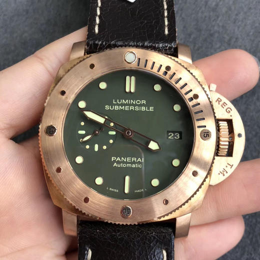 VS沛纳海Pam382 PAM00382升级V2版 青铜壳 男士腕表 表径47mm 商品图0