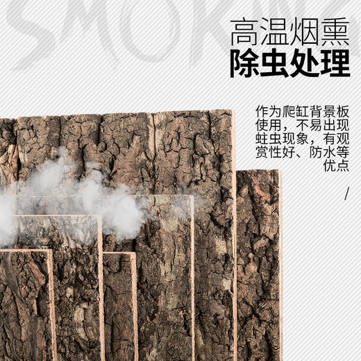 Reptile Structure-爬结构DJ树皮背景板 造景雨林缸爬宠饲养箱爬虫箱爬箱玻璃蜥蜴造景-分销 商品图2