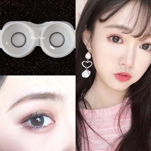 韩国进口 非离子 年抛 北极棕/北极灰 直径14.0 一片装 一副拍2 商品图2