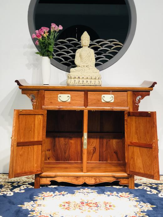 红桥红  家具严选  缅甸花梨(大果紫檀）  【二联橱】 商品图2