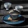 「景德镇祥云、海浪壶承」手工雕刻茶器 圆形方形干泡功夫茶茶具 果盘 商品缩略图2
