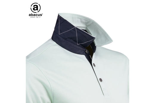 abacus高尔夫男子短袖 Polo衫 男士高尔夫衣服 男士短袖T恤 蓝色 M 商品图3