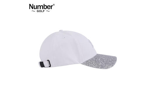 新品Number女士高尔夫球帽 太阳帽 鸭舌帽 防晒高尔夫帽子 女士球帽 运动女帽 白色 商品图2