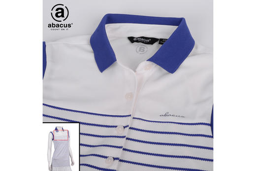 abacus高尔夫女装 女士连衣裙 正品学生裙长裙 Golf女式衣服 高尔夫连衣裙 白色 S 商品图3