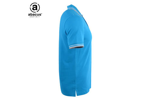 abacus高尔夫男士短袖 男T恤男士夏装短袖 立领POLO衫 透气高尔夫衣服 浅蓝色 L 商品图1