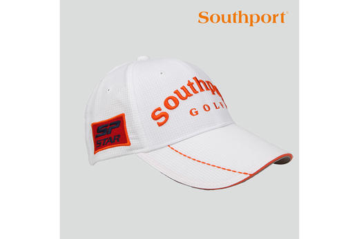 正品Southport秀仕宝高尔夫帽子 男款高尔夫球帽 运动帽 高尔夫帽子男 红色 商品图3
