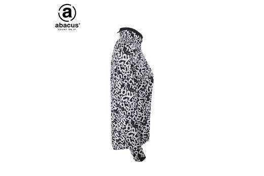新品abacus女士高尔夫夹克 高尔夫女士风雨衣修身运动外套 高尔夫衣服 黑白 M 商品图4