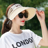 YW-空顶帽夏天太阳防晒遮脸草帽 商品缩略图0