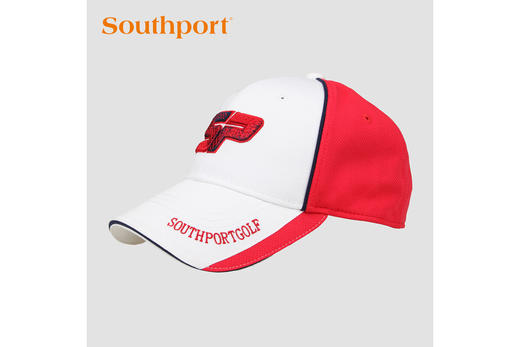 Southport秀仕宝高尔夫帽子 高尔夫太阳帽 男女款高尔夫球帽 遮阳帽 棒球帽 红色 商品图5