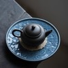「景德镇祥云、海浪壶承」手工雕刻茶器 圆形方形干泡功夫茶茶具 果盘 商品缩略图1