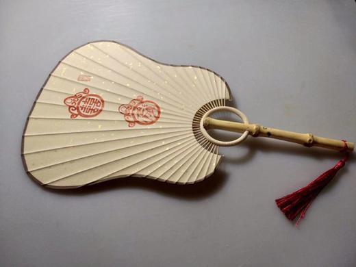 【手工水墨精拓小圆扇】婚庆题材 商品图3