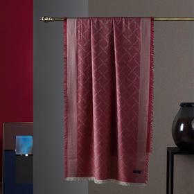 HBPJ-001 HUGO BOSS LOGO提花披肩（红）