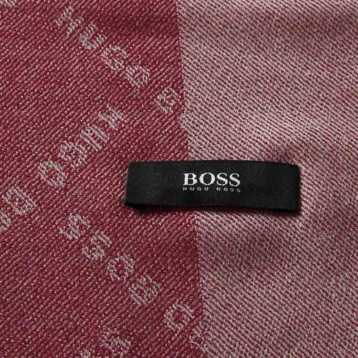 HBPJ-001 HUGO BOSS LOGO提花披肩（红） 商品图3