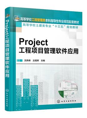 Project工程项目管理软件应用 沈良峰  工程项目管理过程管理项目跟踪控制指导 土木工程管理造价书籍