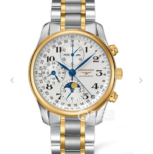 3M浪琴名匠优雅系列42mm大号月相男表，官方型号L2.773.5.78.7（具体型号看颜色搭配），100%原装分解开模生产，全线按正品工序组装 商品图0