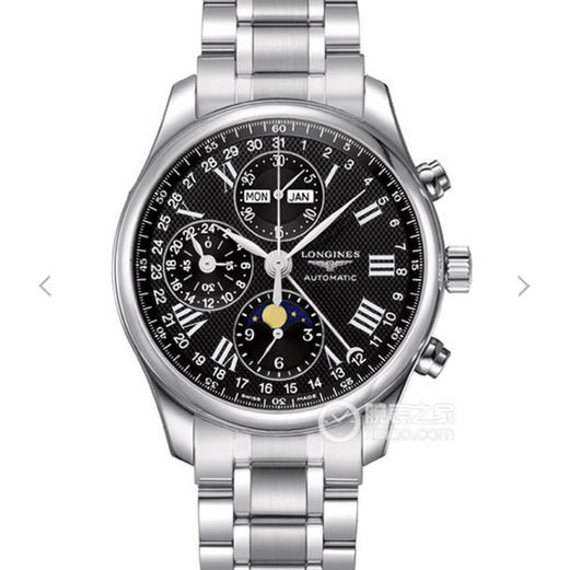 3M浪琴名匠优雅系列42mm大号月相男表，官方型号L2.773.4.51.6（具体型号看颜色搭配），100%原装分解开模生产，42mm直径 商品图0